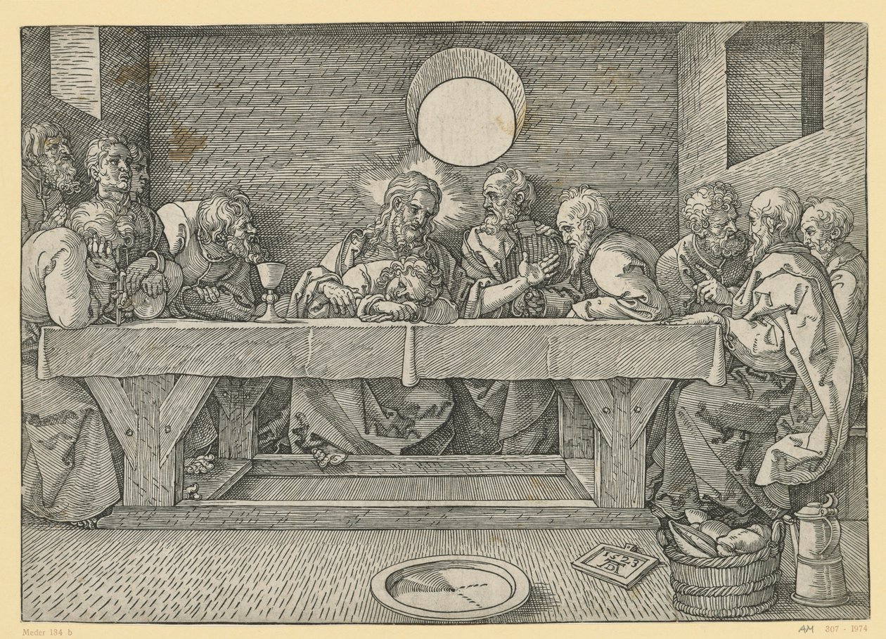 Poslední večeře od Albrecht Dürer