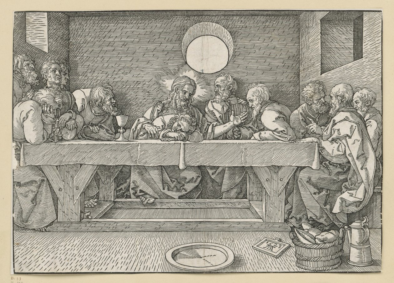 Poslední večeře od Albrecht Dürer