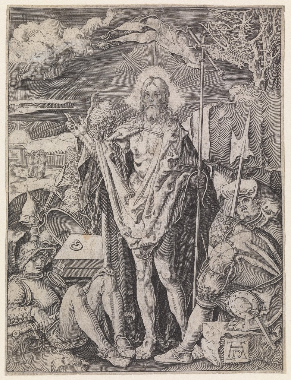 Kristovo vzkříšení od Albrecht Dürer