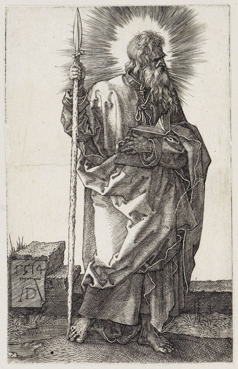 Apoštol Tomáš od Albrecht Dürer