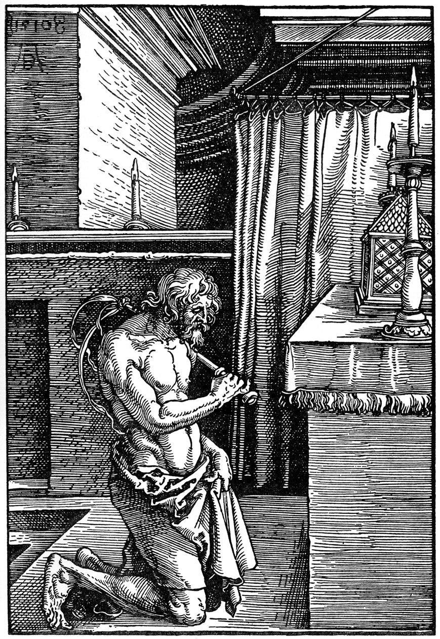 Der Bussende, 1510, 1936 od Albrecht Dürer