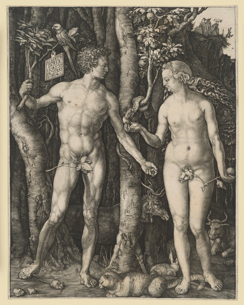 Pád člověka od Albrecht Dürer