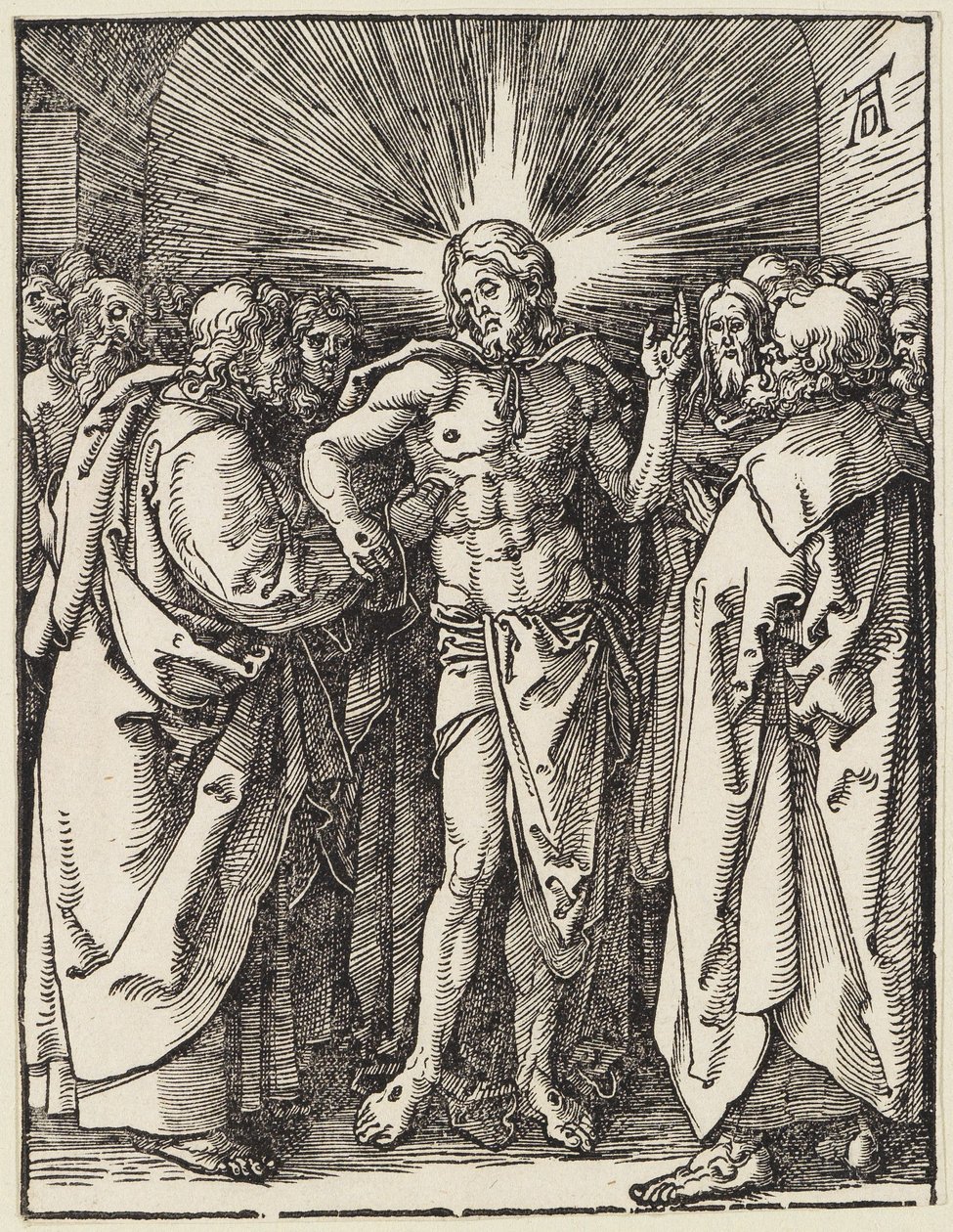 Nevěřící Tomáš od Albrecht Dürer