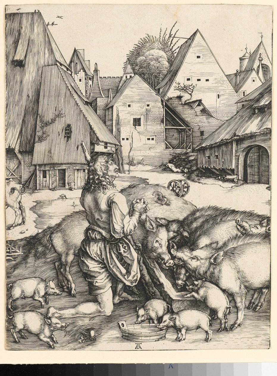 Ztracený syn od Albrecht Dürer