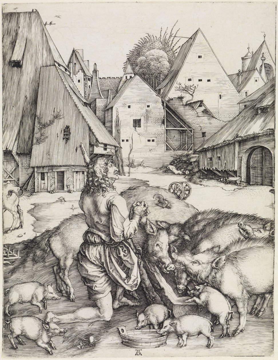 Ztracený syn od Albrecht Dürer