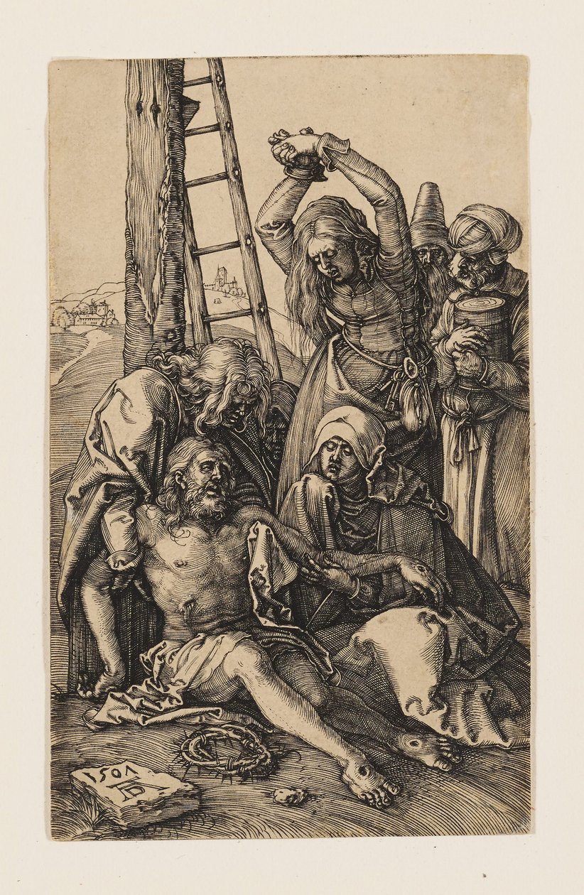 Snímání z kříže od Albrecht Dürer