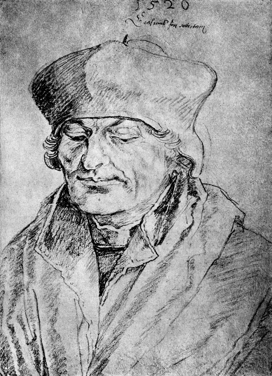 Desiderius Erasmus, 1520, 1936 od Albrecht Dürer