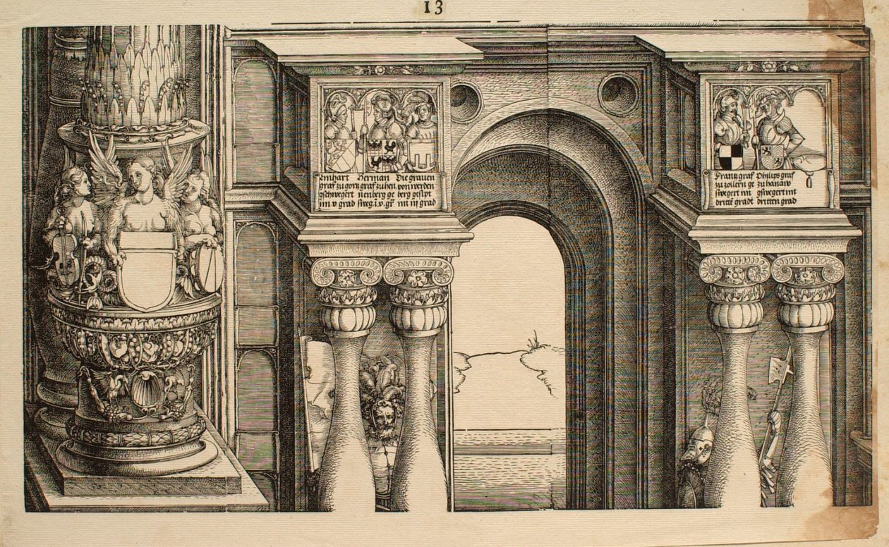 Detail 13 od Albrecht Dürer