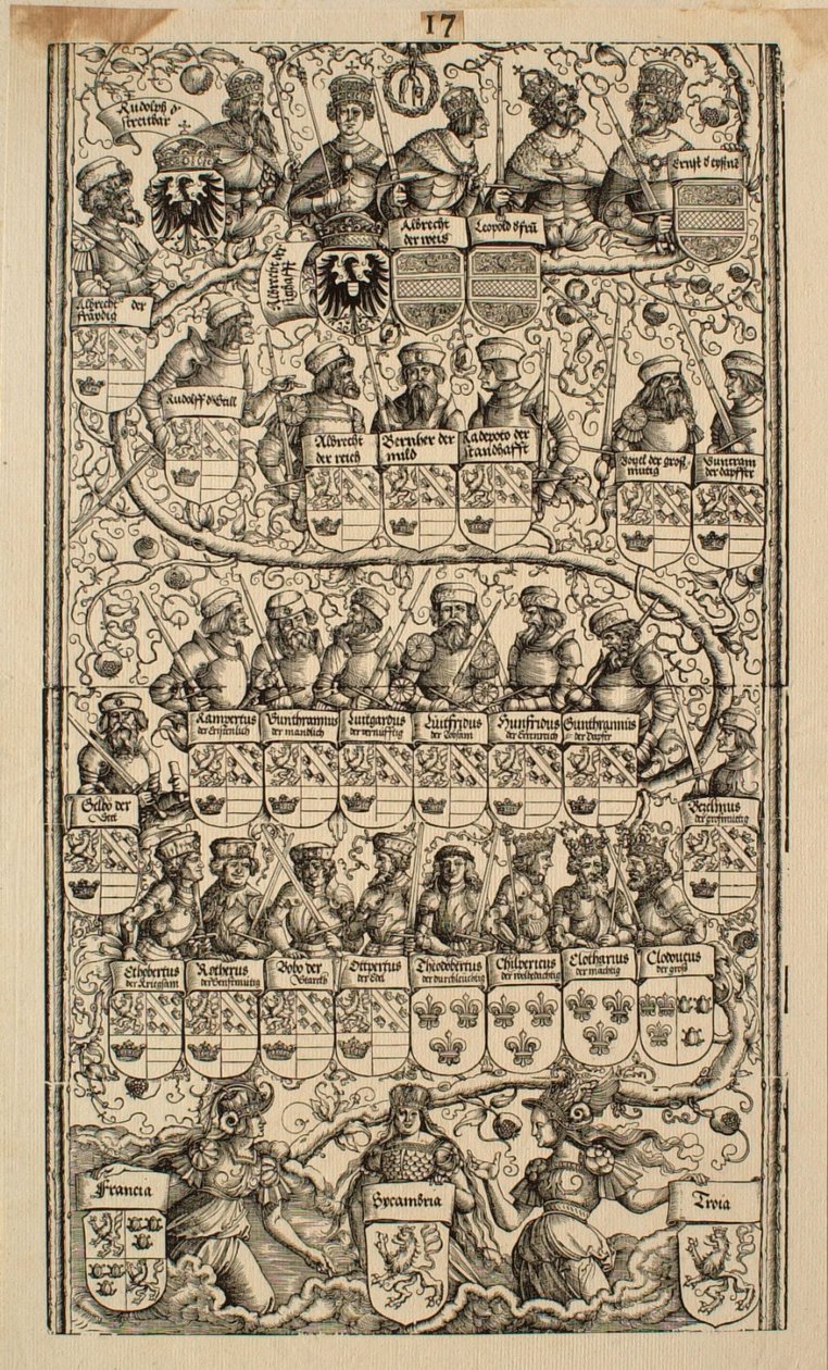Detail 17 od Albrecht Dürer