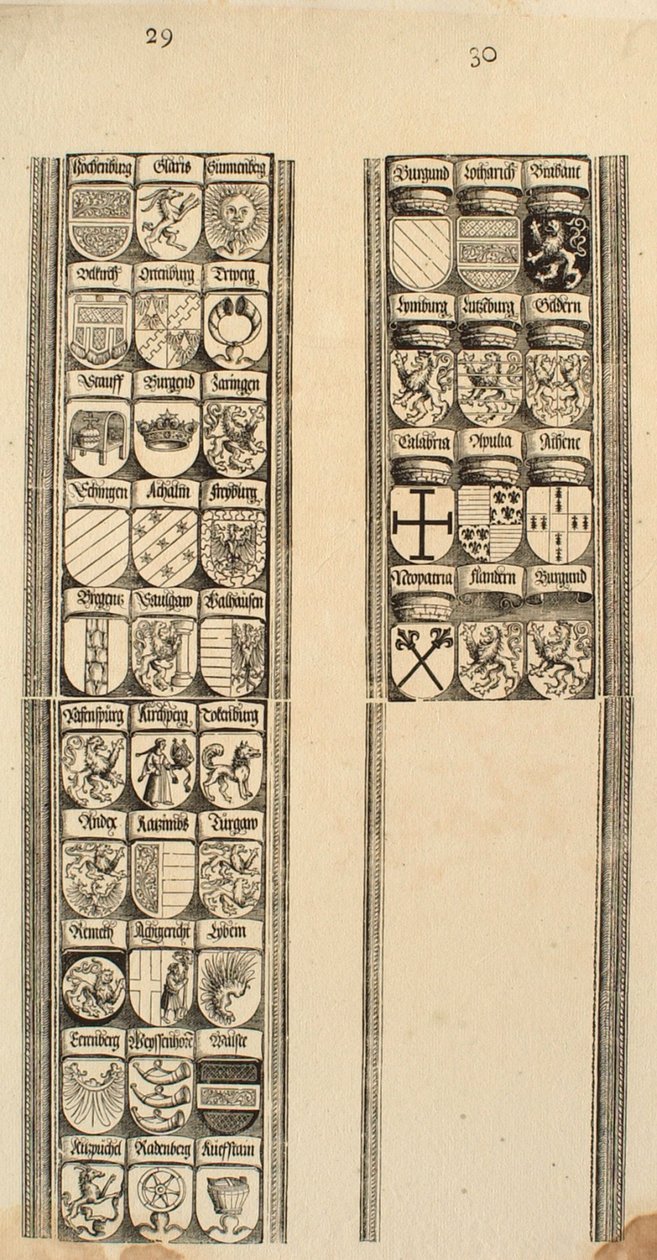 Detail 29 & 30 od Albrecht Dürer