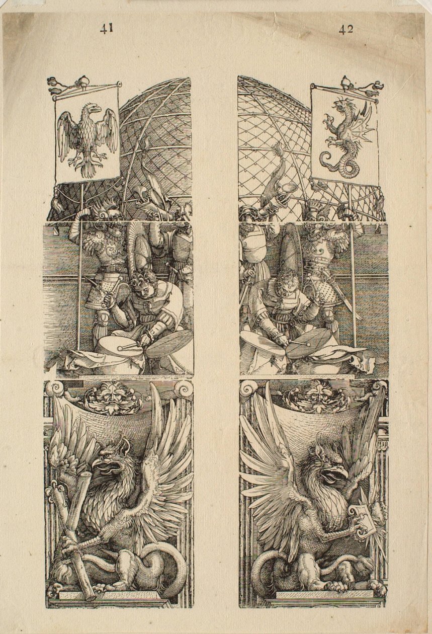 Detail 41 a 42 od Albrecht Dürer