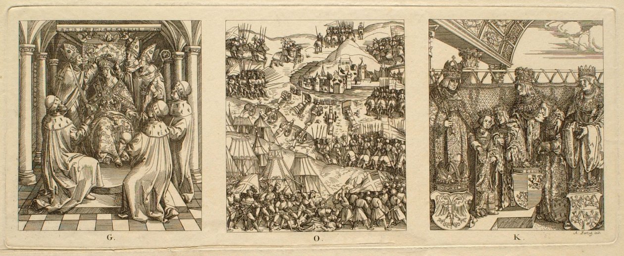 Detail G, O, K od Albrecht Dürer