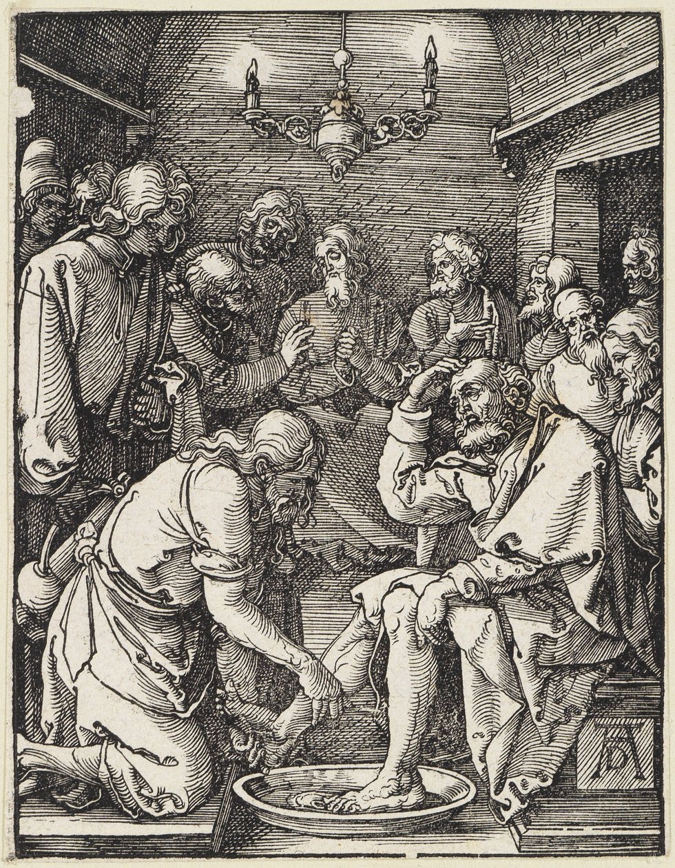 Mytí nohou od Albrecht Dürer