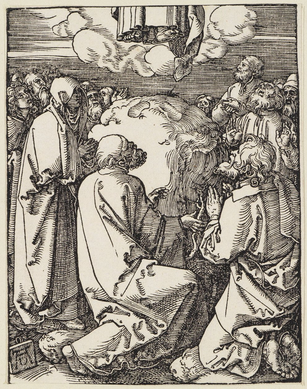 Nanebevstoupení Páně od Albrecht Dürer