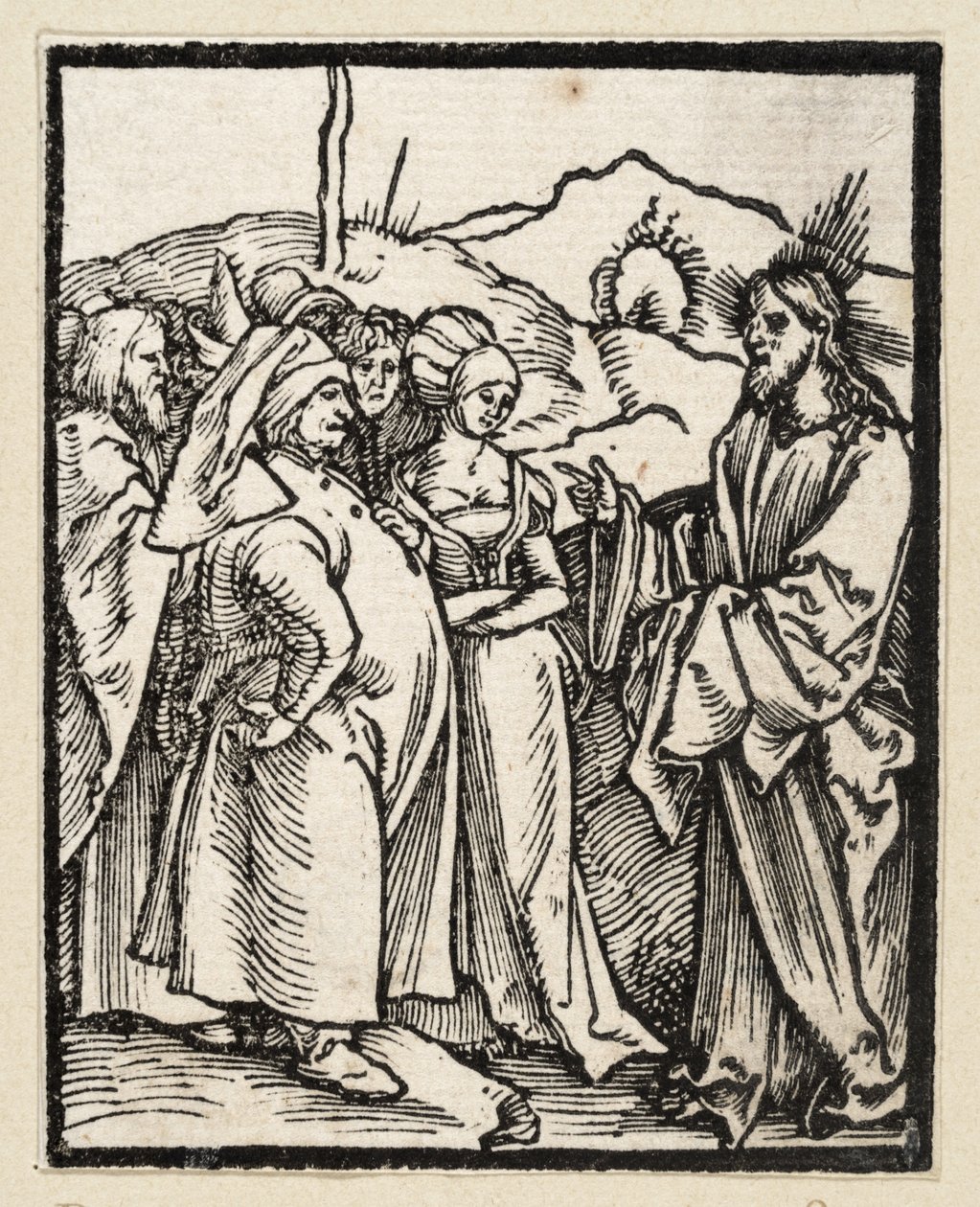 Hříšníci přicházejí ke Kristu (43 náboženských témat) od Albrecht Dürer