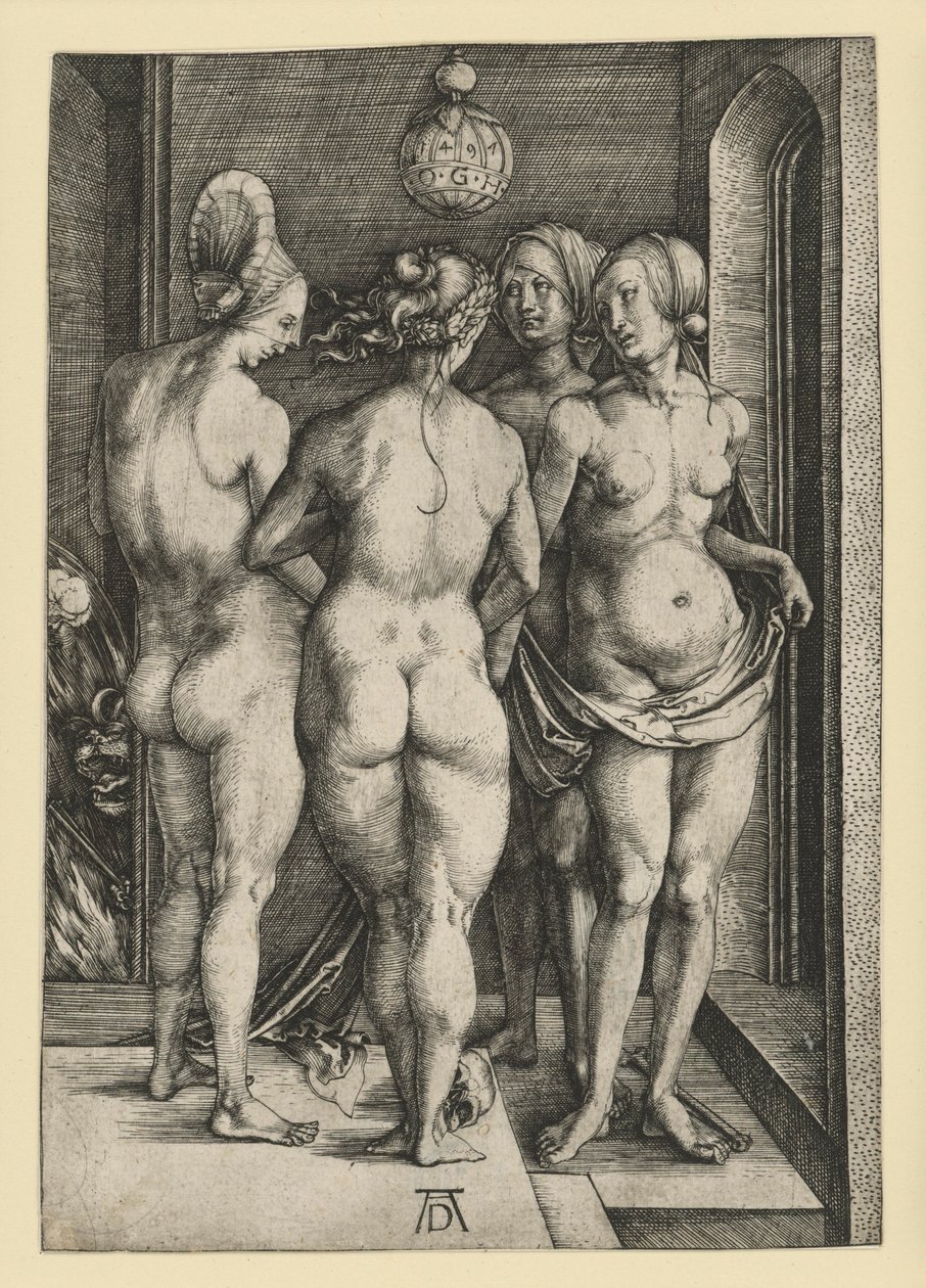 Čtyři nahé ženy od Albrecht Dürer