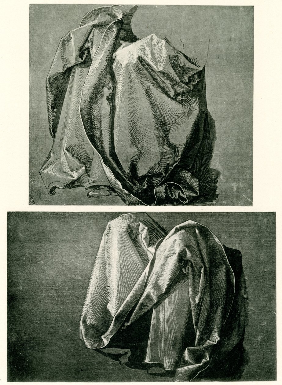 Studie soukenictví od Albrecht Dürer