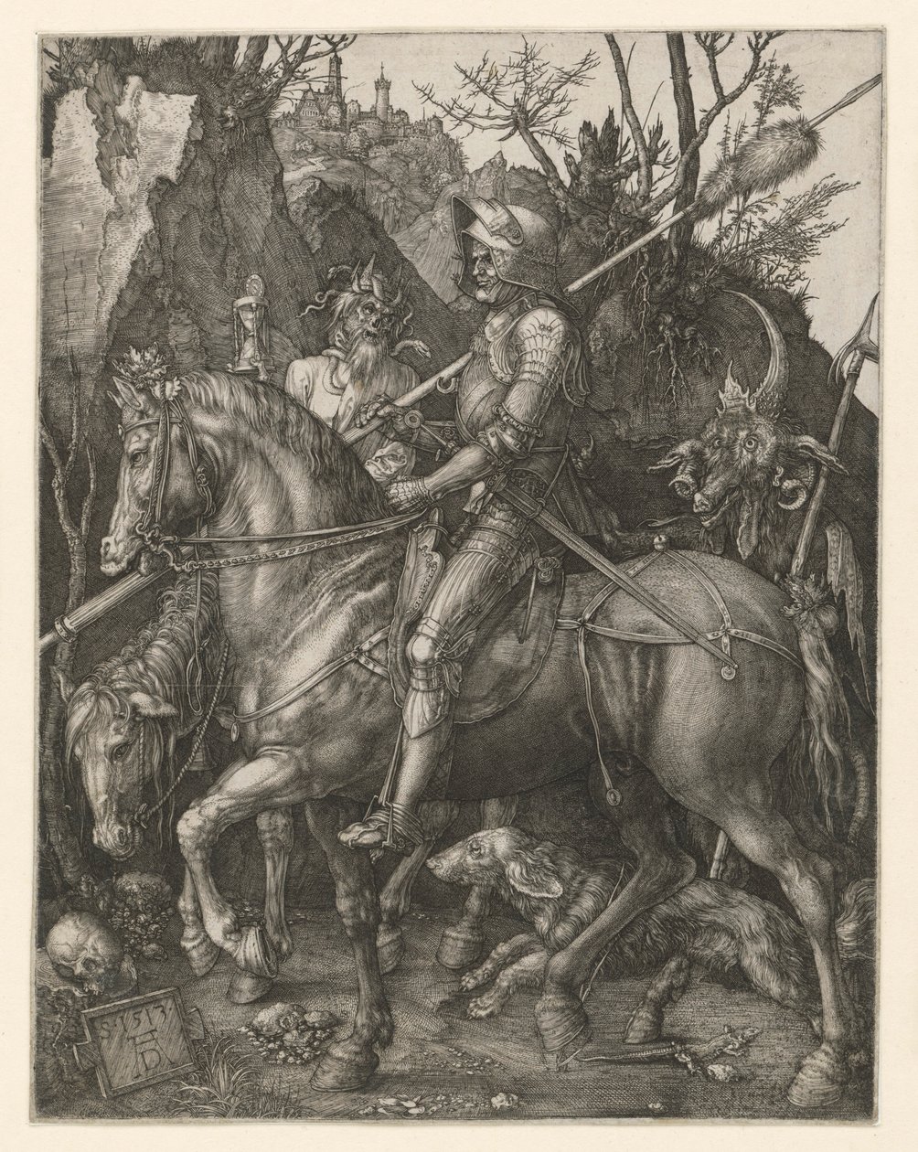 Tři jezdci od Albrecht Dürer