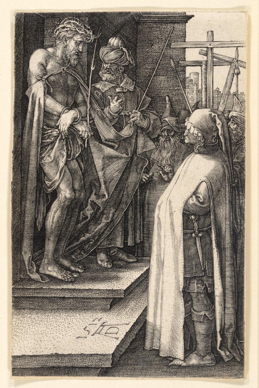 Ecce Homo (Pašije v mědirytině) od Albrecht Dürer