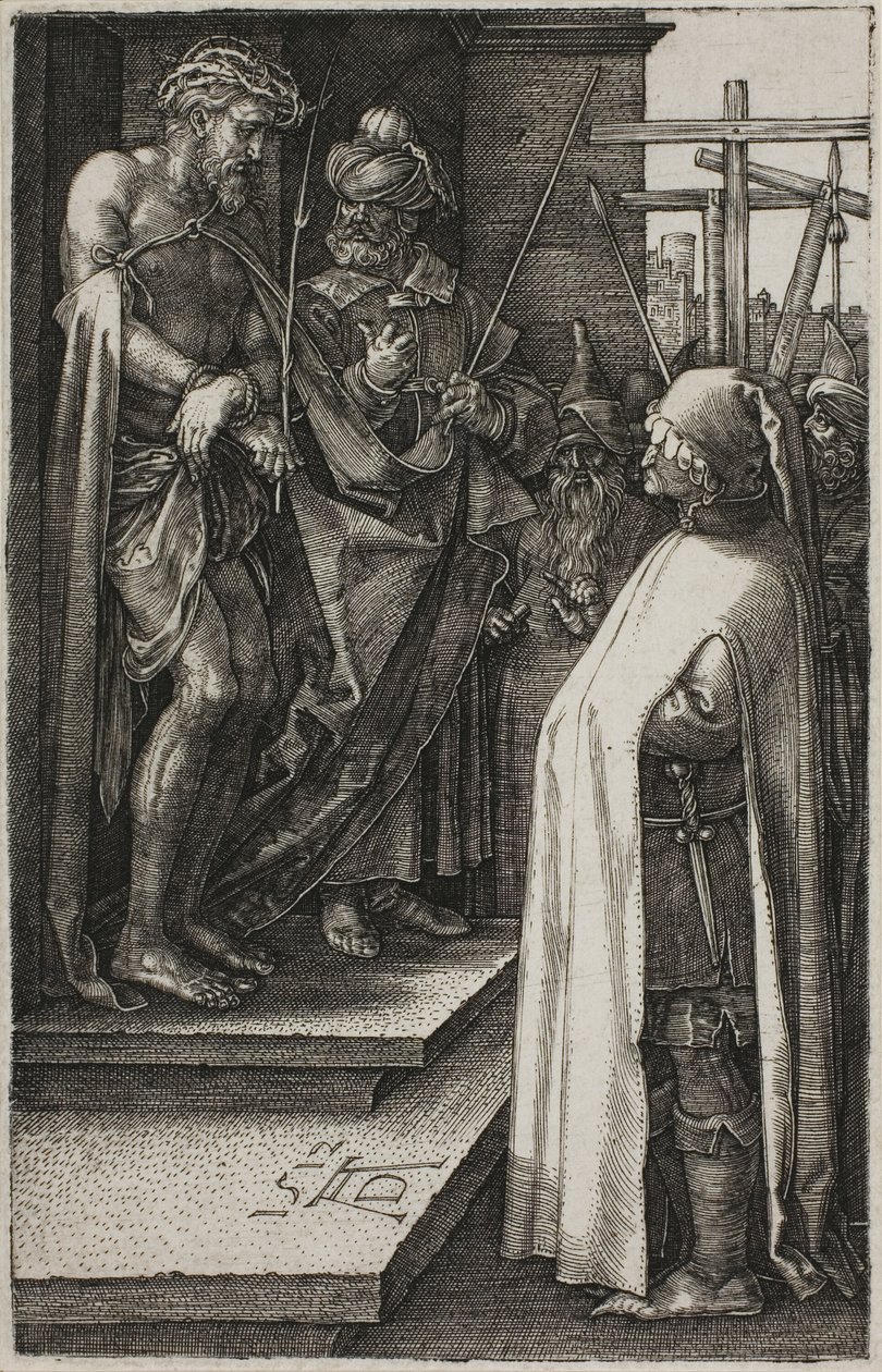 Ecce Homo, z Vyryté vášně od Albrecht Dürer
