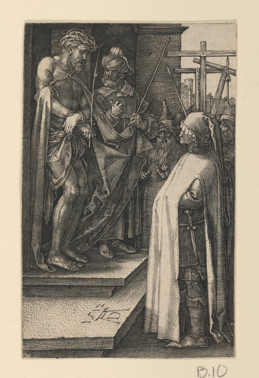 Ecce Homo, z cyklu „The Engraved Passion“ od Albrecht Dürer
