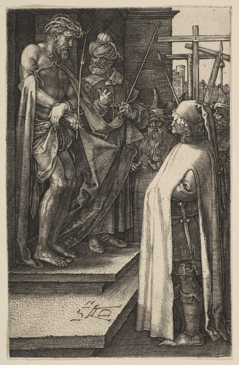 Ecce Homo, z filmu „Umučení Krista“ od Albrecht Dürer