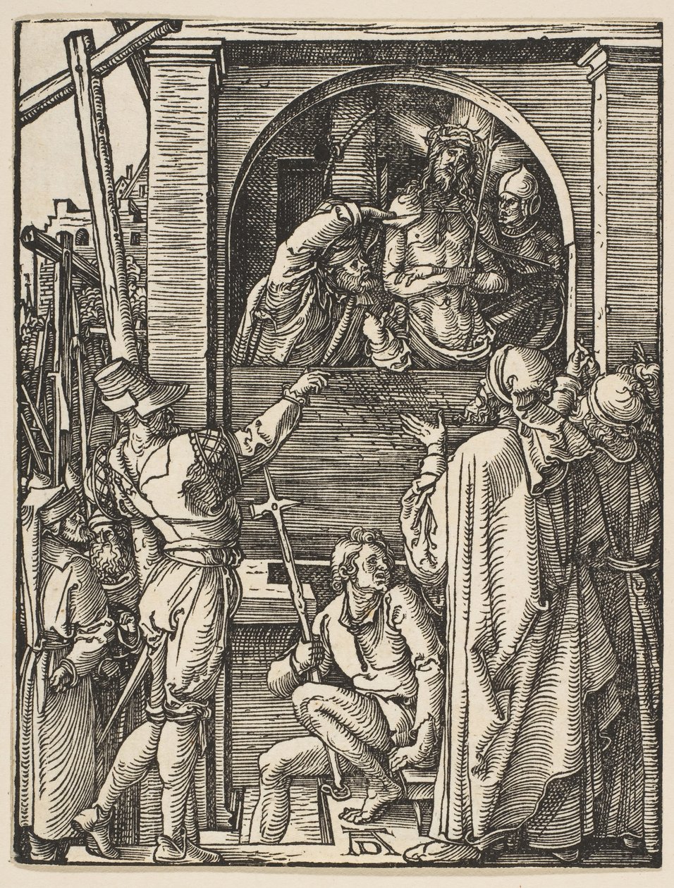 Ecce Homo, od Malé vášně, ca. 1509. od Albrecht Dürer