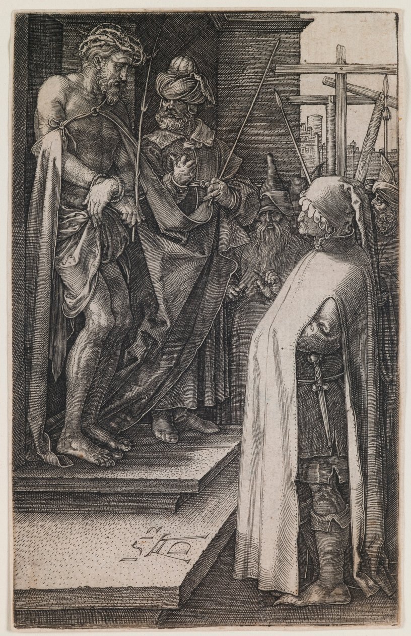 Ecce Homo, ze série „The Engraved Passion“ od Albrecht Dürer
