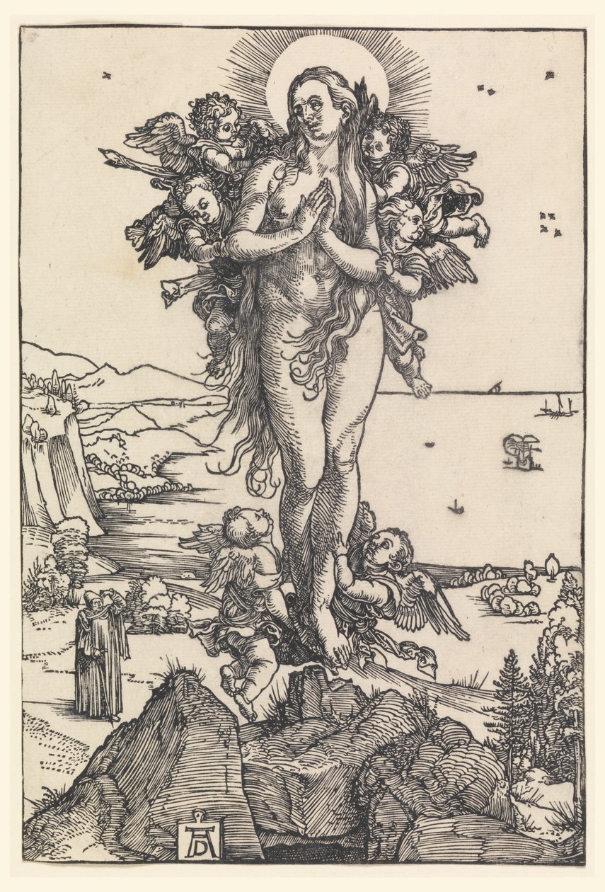 Povýšení svaté Máří Magdalény od Albrecht Dürer