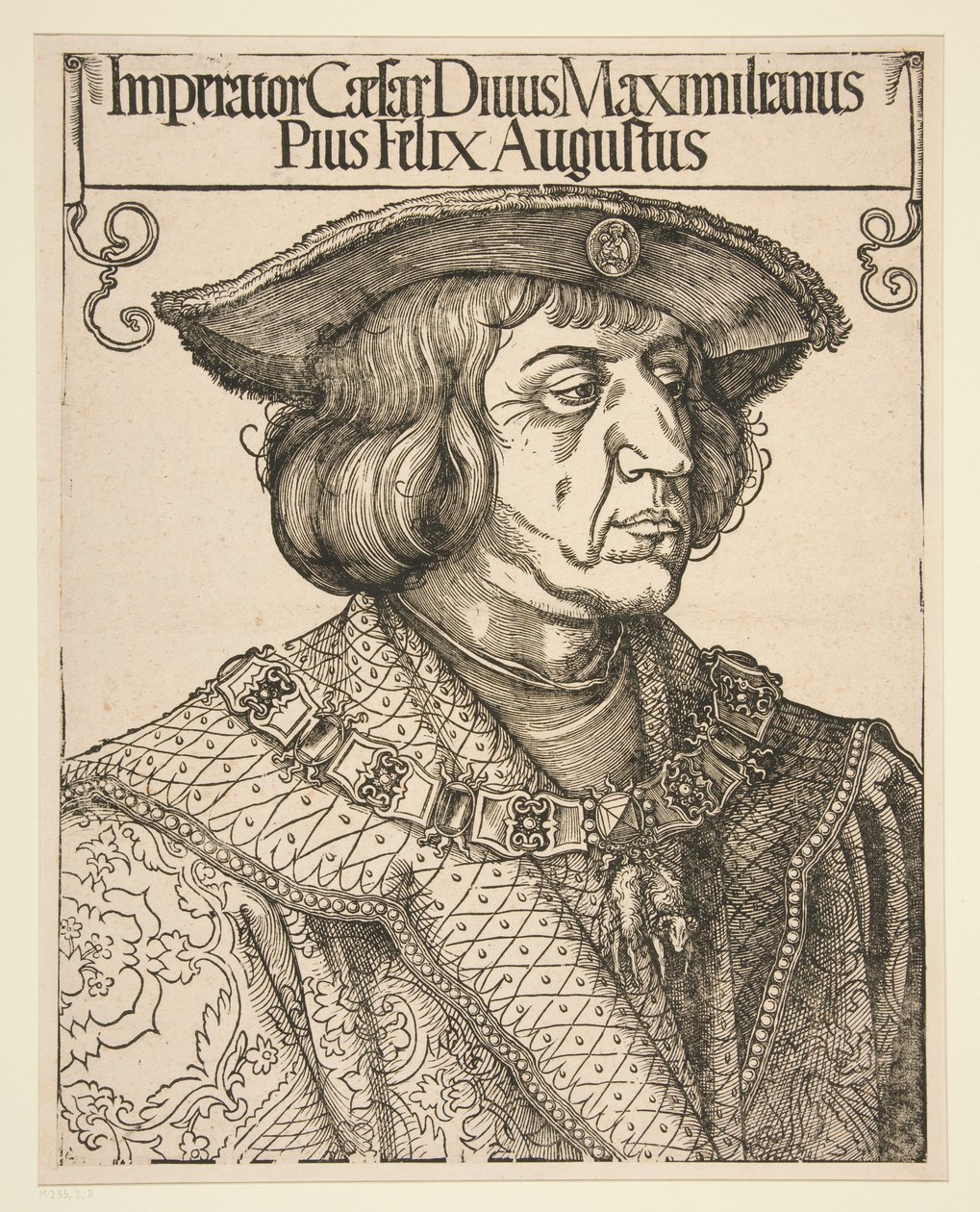 Císař Maxmilián od Albrecht Dürer
