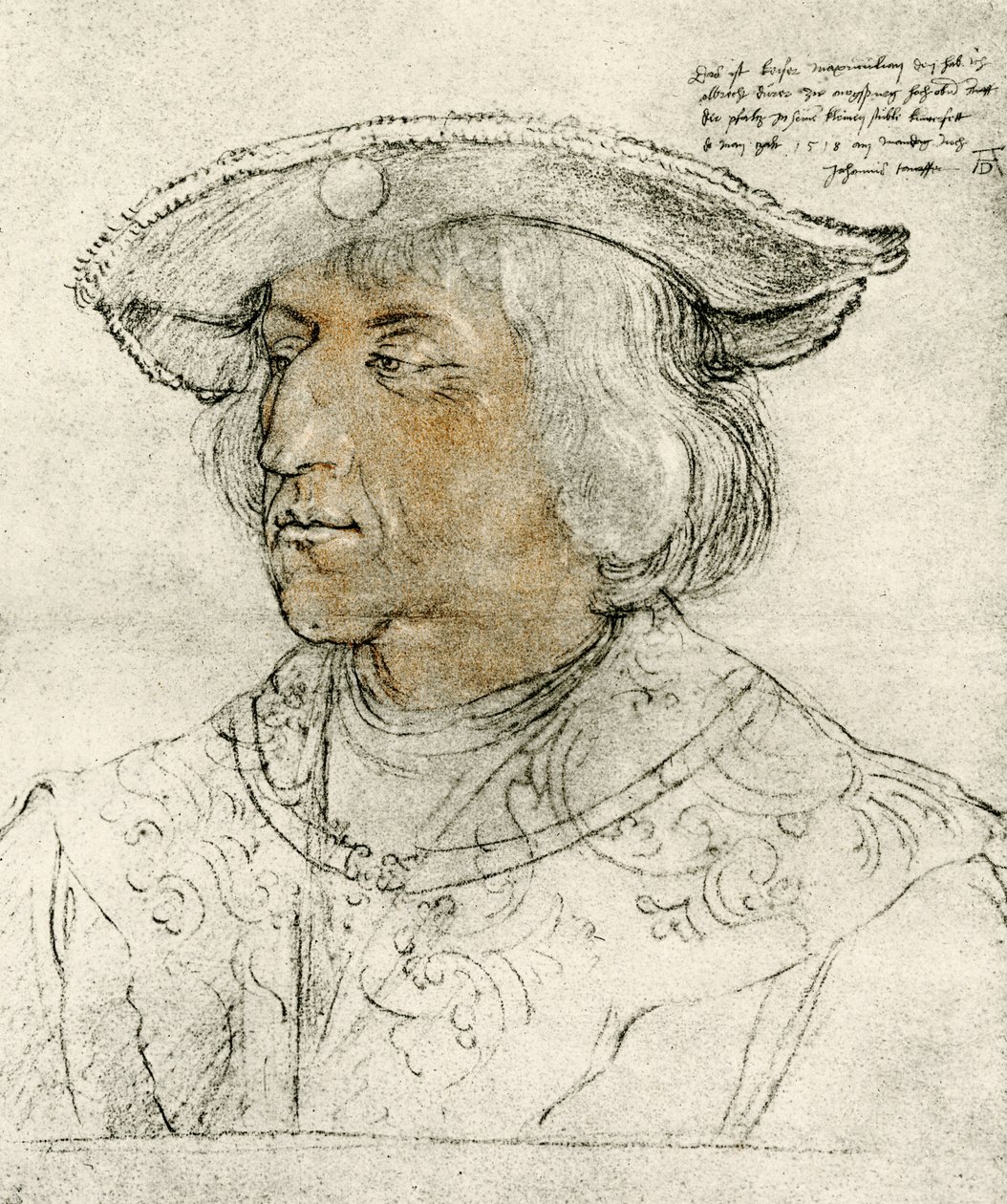 Císař Maxmilián I od Albrecht Dürer
