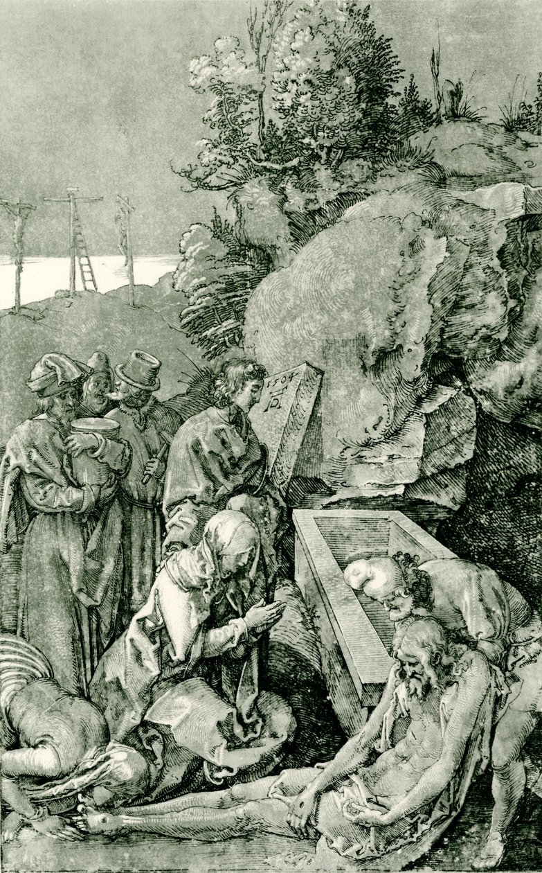 Pohřeb Krista od Albrecht Dürer