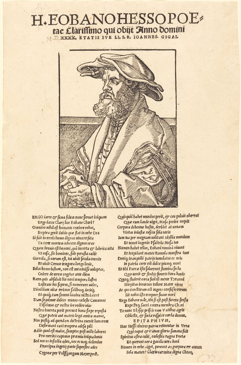 Eobanus Hess od Albrecht Dürer