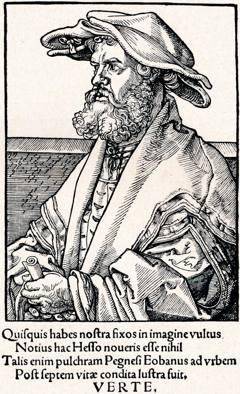 Eobanus Hesse, 1527 1906 od Albrecht Dürer