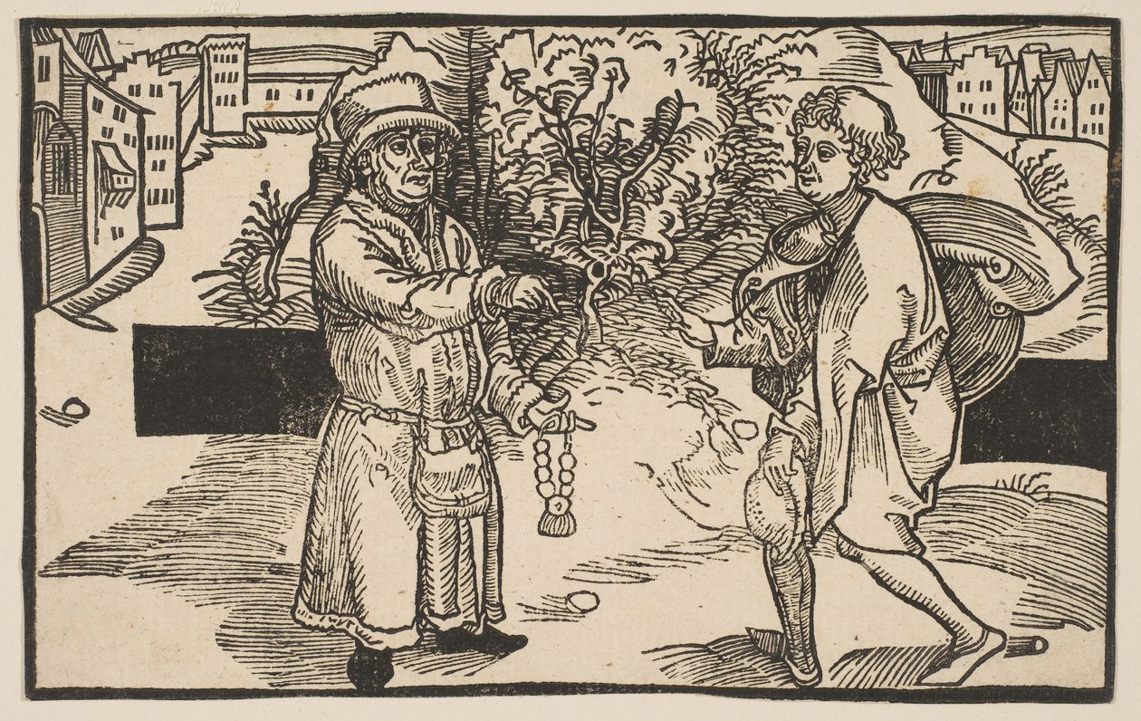 Eunuchové, z Komedie Terence, dotisk z 19. století.n.d. od Albrecht Dürer
