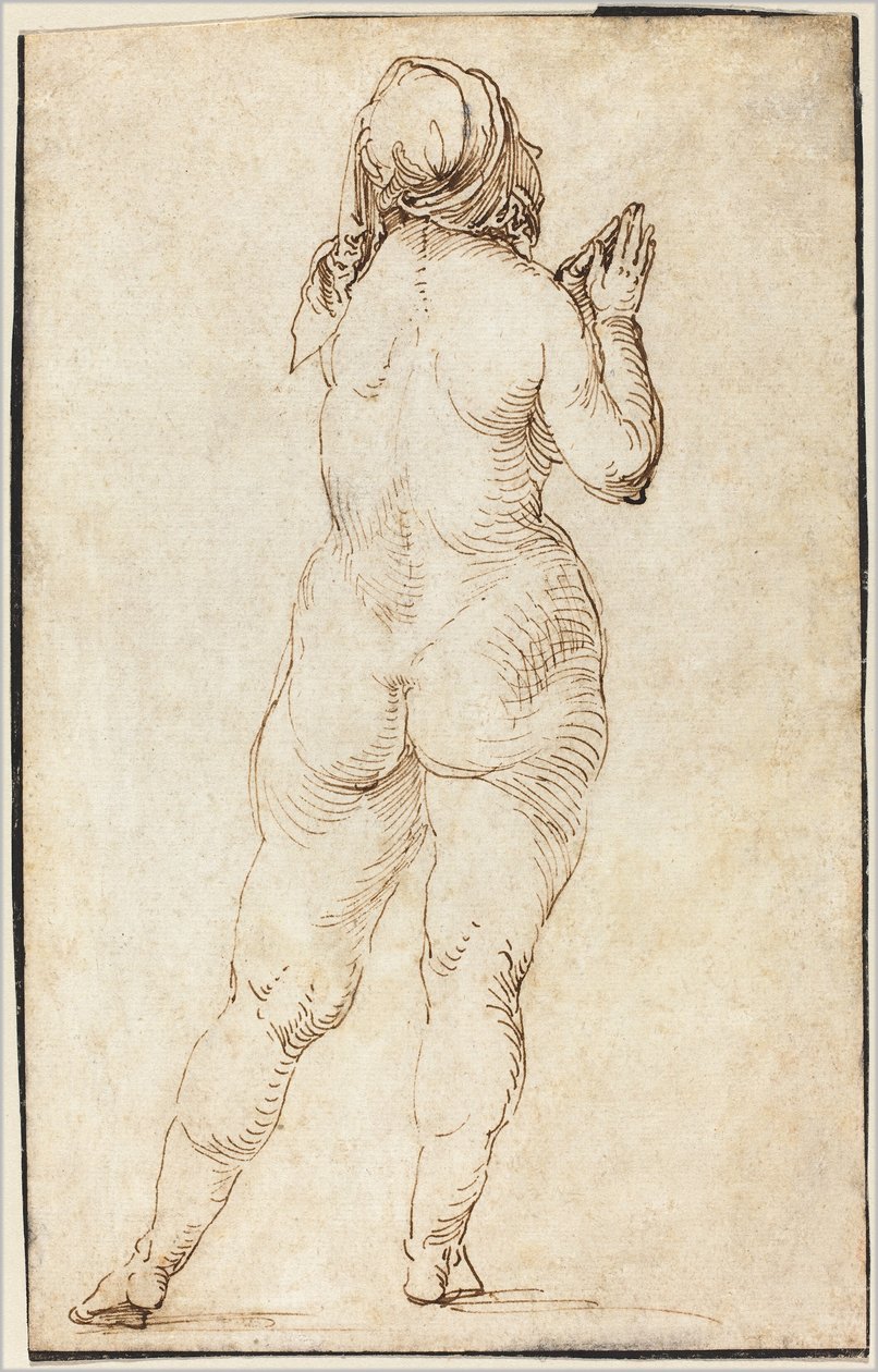 Ženský akt se modlí od Albrecht Dürer