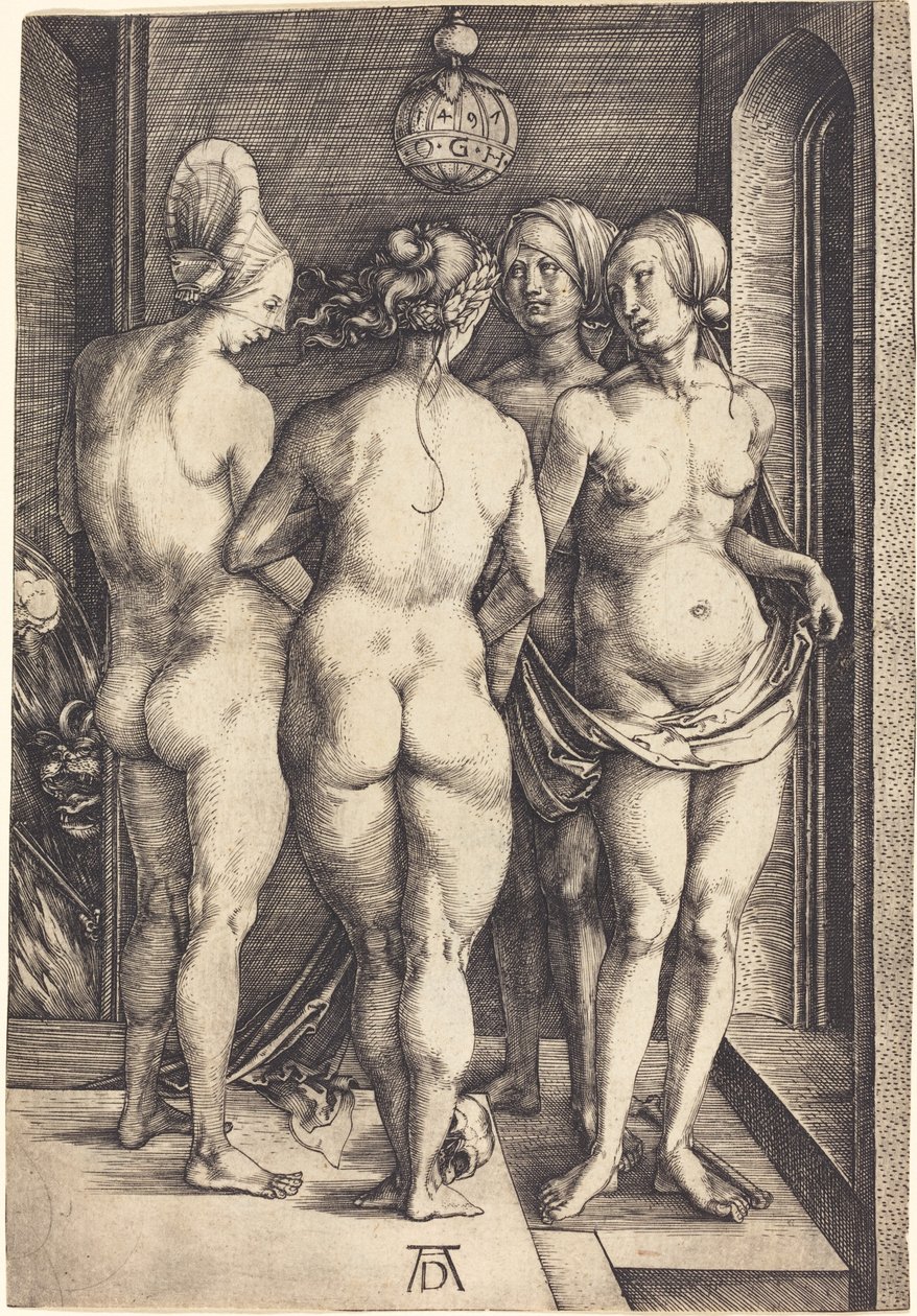 Čtyři nahé ženy od Albrecht Dürer