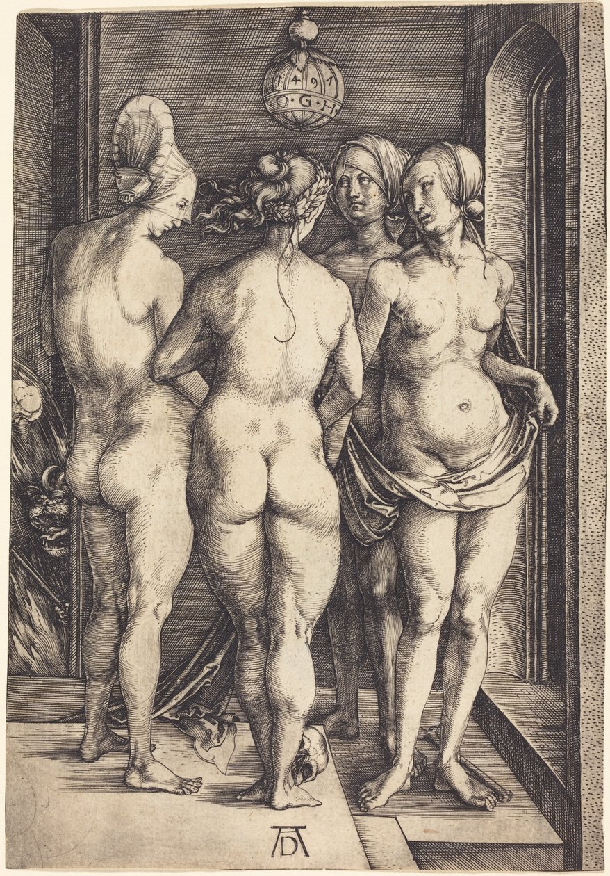 Čtyři nahé ženy od Albrecht Dürer
