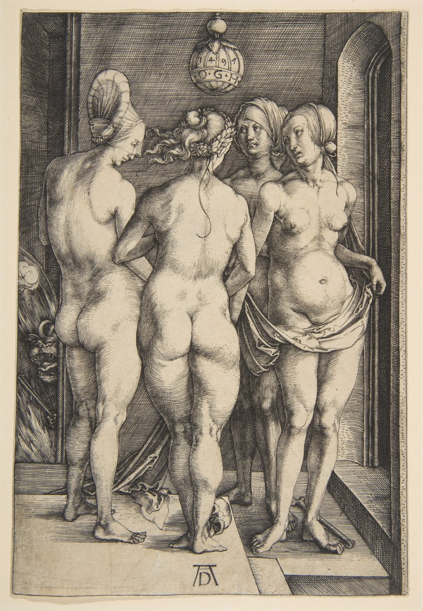 Čtyři nahé ženy od Albrecht Dürer
