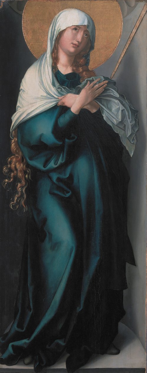 Německy: Maria als Schmerzensmutter Sedm bolestí Mariiných - Panna Maria Bolestná od Albrecht Dürer