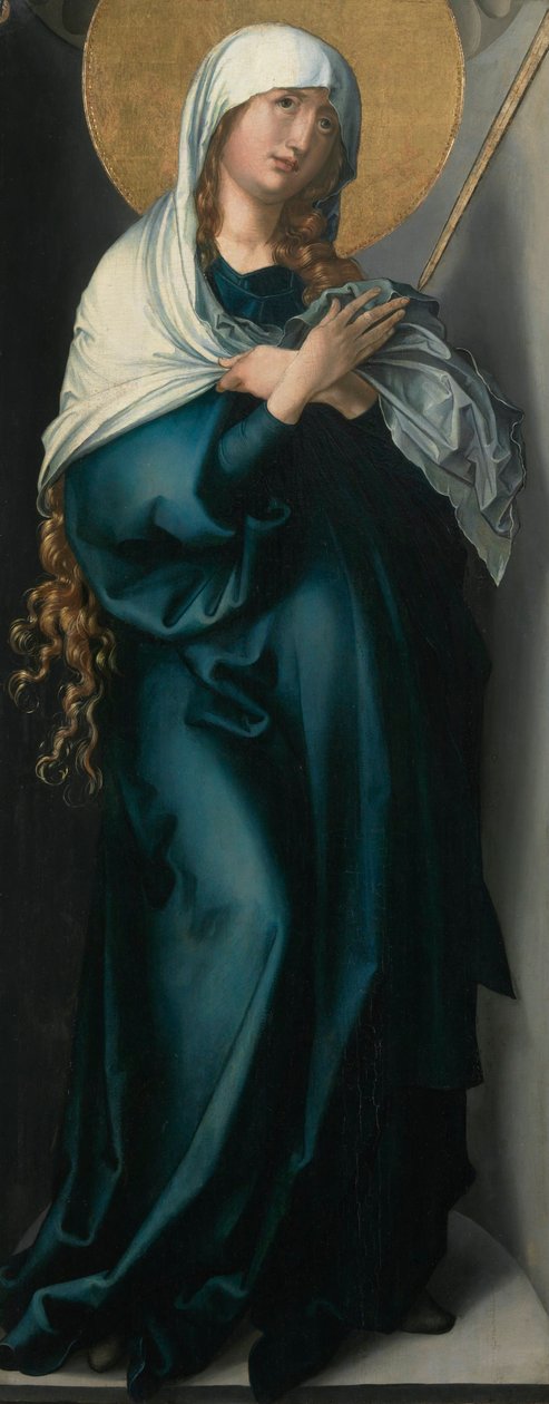 Německy: Maria als Schmerzensmutter Smutná matka od Albrecht Dürer