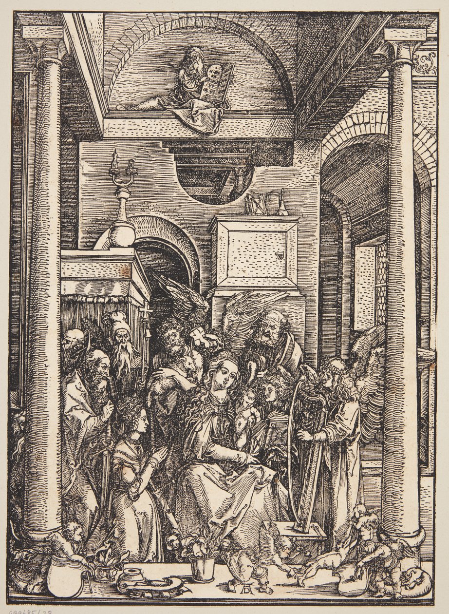 Oslava Panny od Albrecht Dürer
