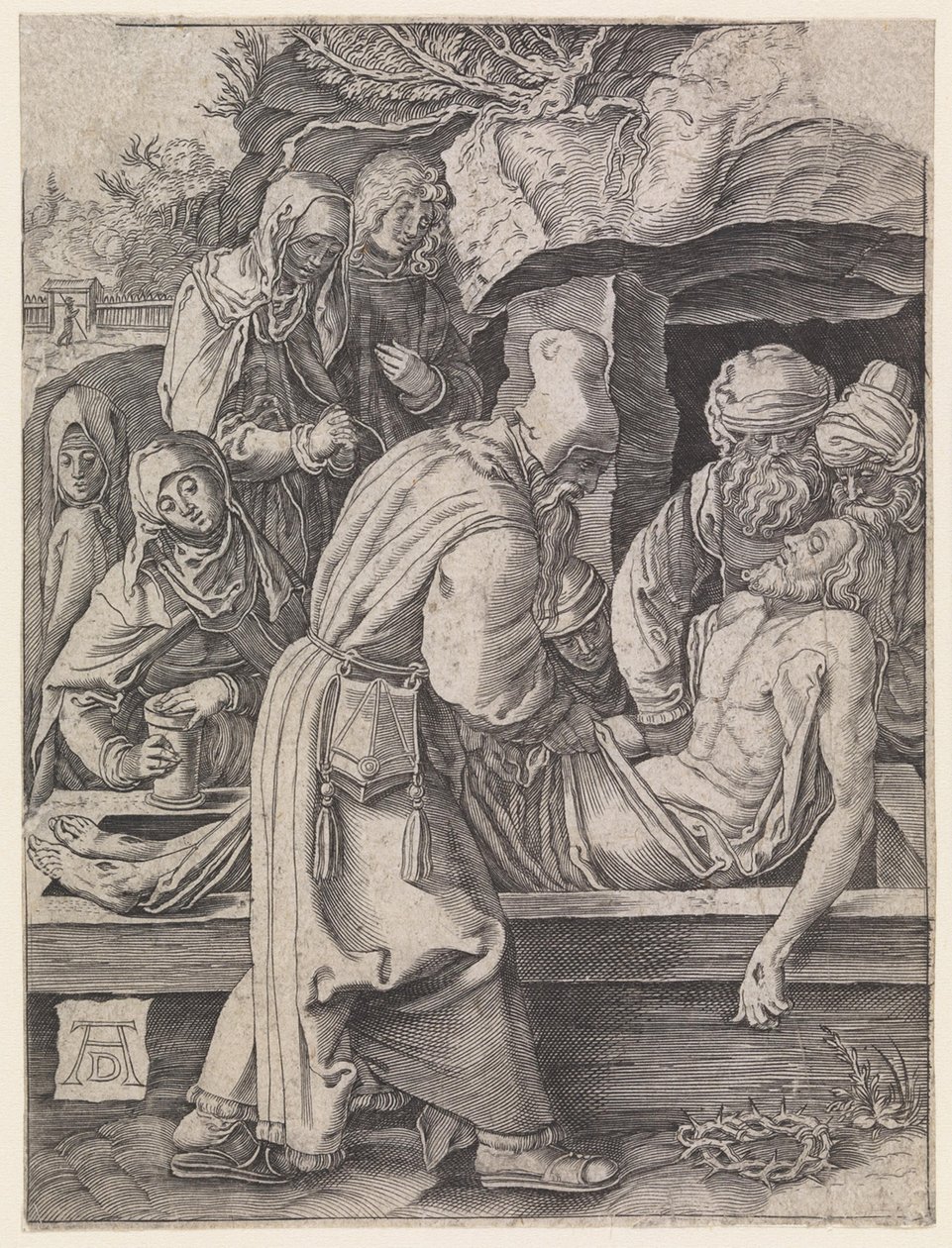 Pohřeb Krista od Albrecht Dürer