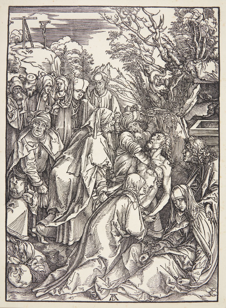 Pohřeb od Albrecht Dürer