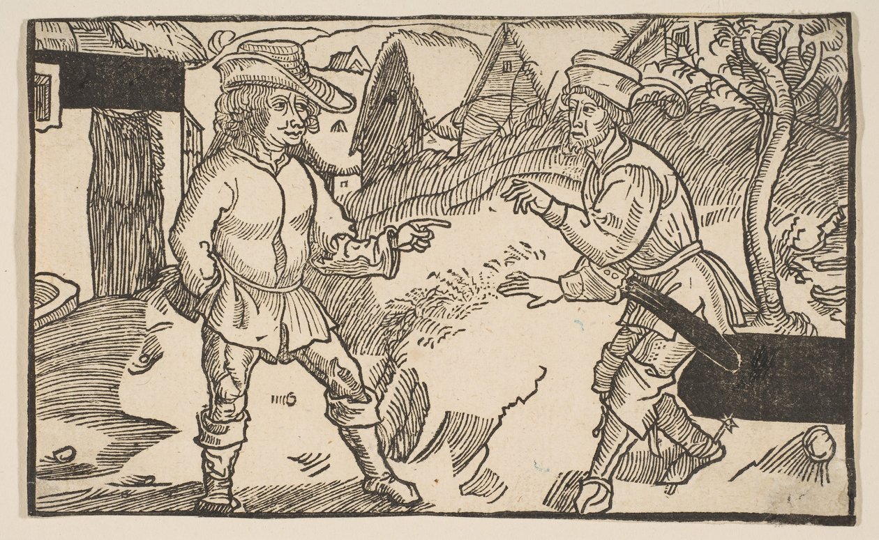 Heauton Timouroumenos, z The Comedies of Terence, dotisk z 19. století.n.d. od Albrecht Dürer