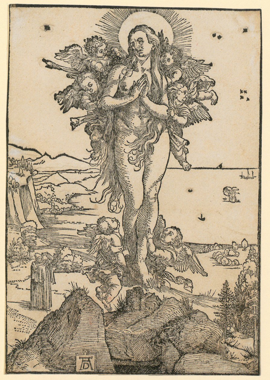 Svatí biskupové Mikuláš, Ulrich a Erasmus od Albrecht Dürer