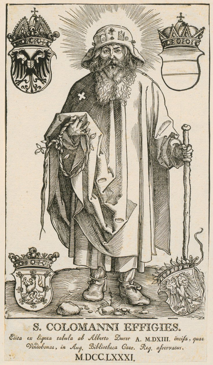 Svatá rodina se dvěma hrajícími andělskými chlapci od Albrecht Dürer