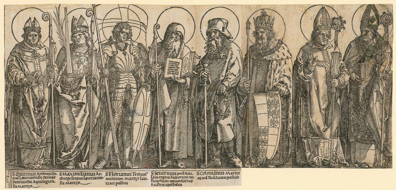 Svatý Kryštof od Albrecht Dürer