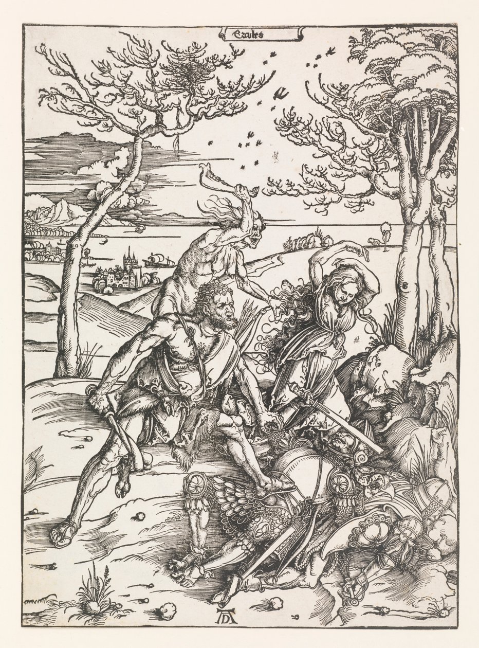 Herkules dobývá molionidská dvojčata od Albrecht Dürer