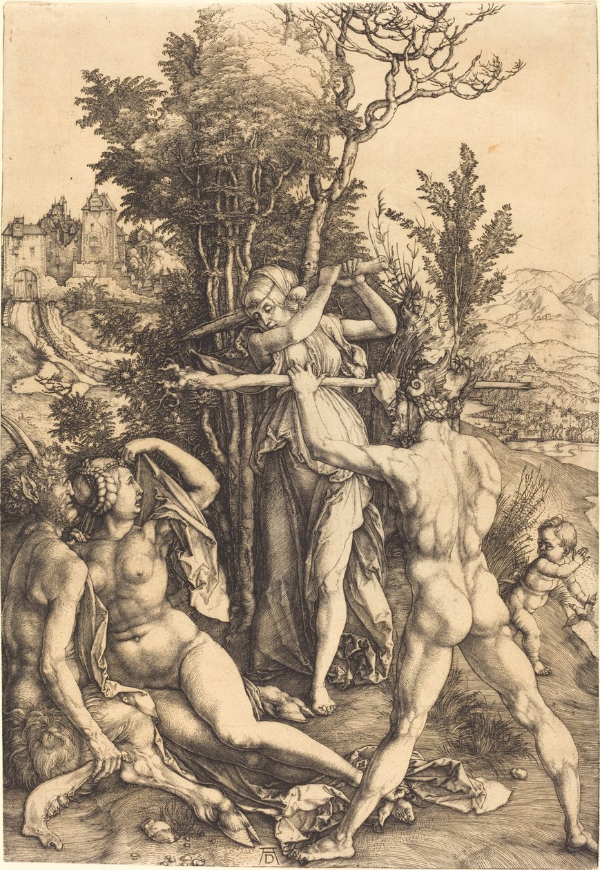 Herkules na rozcestí od Albrecht Dürer